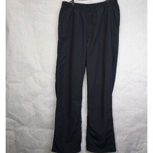 MEC Hiking Pants Women's L Cinch Hem Joggers Lightweight Nylon Black Gorpcore